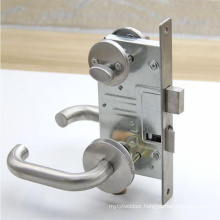 Stainless steel door handles for offices and bedrooms